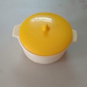 Little Tikes Pot with Yellow Top Vintage